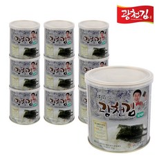 [광천김] 본사직송 달인 김병만의 파래 캔김 (30gX10캔), 상세 설명 참조, 상세 설명 참조