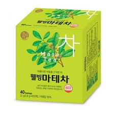 송원 우리차 모음 중 웰빙 마테차 40T 티백 건강차, 40개입