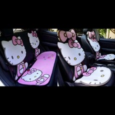 ocean blue whale 여자 HELLO KITTY차량용 방석 차량용 등 쿠션 조합하다 슈트, 1개