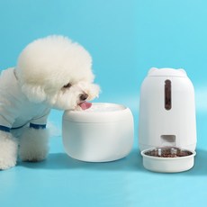  페키움 풀패키지 고양이 강아지 정수기 자동 급식기 음수대, 페키움 풀패키지 단품 