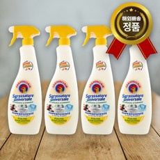 샹떼클레어 다목적 강력 세정제 레몬향, 4개, 600ml