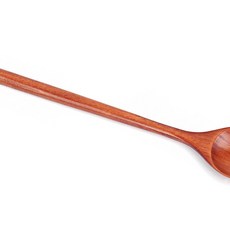 원목 롱스푼 33CM 디저트숟가락, 1개
