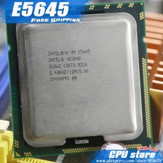 마더보드 인텔 제온 E5620 CPU 프로세서 2.4GHz LGA1366 12MB L3 캐시 쿼드 코어 서버 E5630