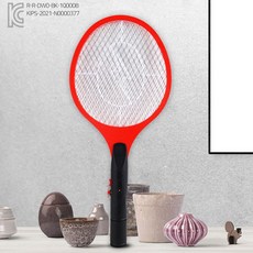 3중철망 안전 모기전기채 49x21cm 초파리전기채 촘촘한전기파리채 초파리채 전기파리채