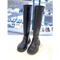 엘초이 바비 라운드토 와일드창 4cm 통 롱부츠 FSF22BA36B