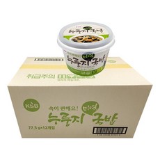 영 IN KSB 318B 누룽지 미역 국밥 77.5g 12입, 단품