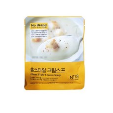 [레벙뜨] 노브랜드 홈스타일 크림 스프 100g 무료배송, 1개