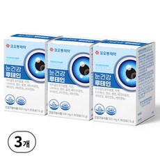 코오롱제약 눈건강 루테인 베타카로틴 마리골드꽃추출물, 3개, 30정