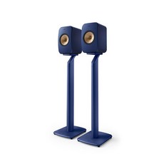 KEF LSX II용 S1 플로어 스탠드스피커 스탠드(코발트 블루), 코발트 블루