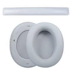 자격을 갖춘 이어 패드 Edifier W800BT Plus HEA 용 헤드 빔 용 소프트 쿠션 슬리브, 회색, 1개, 회색