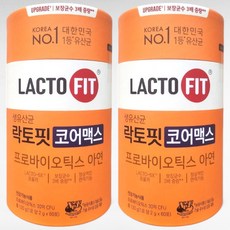 락토핏 종근당건강 생유산균 코어맥스, 120g, 2개