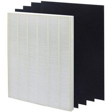 필터 Pokin True HEPA Plus 4 Carbon Replacement Filter for Winix 115115 Size 21 fit Plasma Wave WAC5, 상세 설명 참조0, 상세 설명 참조0