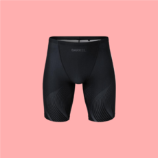 배럴 맨 트랙 4부 재머 수영복 블랙 B4SMSMS109BLK