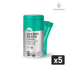 비타민하우스 틴케이스 살아서 장까지 생생유산균_신바이오틱스, 5박스