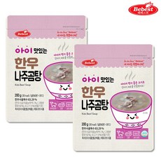 BEBEST 베베스트 아이 맛있는 한우 나주곰탕 200g, 2팩