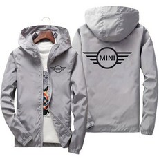 미니 쿠퍼 컨트리맨 악세서리 차량용품 car jacket 2022 최신 mini cooper s print men39s 봄과 가을 지퍼 캐주얼 후드 보머 재킷 패션 윈드 브레이커, 색상 5, 7xl