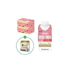 정식품 그린비아 영양케어 구수한맛 200ml 36팩 +베지밀 한끼두유 190ml 16팩 증정행사 베스트 균형 영양식, 36개