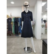 SI 카라 버튼업 5부소매 원피스 SIO1125090NAD 백화점 아울렛 (3679990)