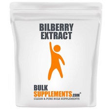 해외 BulkSupplements Bilberry 빌베리 250g, 3개