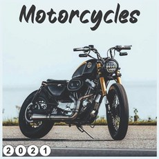 Motorcycles: 2021 wall & Office Calendar 16 Monthe Paperback, Independently Published