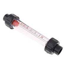 Royalways 새로운 ABS 파이프 라인 물 Rotameter 유량계 유량계 미터 10-100L / H 미터