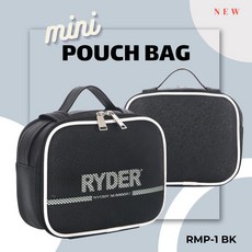 라이더 RYDER RMP-1 BK 블랙 미니 파우치 배드민턴 스쿼시 테니스