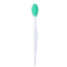 양면 실리콘 각질 제거 브러시 코 스크럽 깨끗한 블랙헤드, 1개