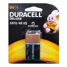 듀라셀 건전지 DURACELL MN1604 1입 9V, 1개입, 1개