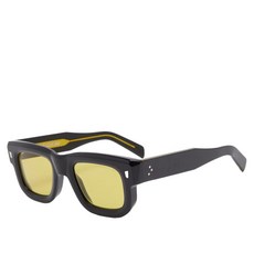 Cutler and Gross 1402 Sunglasses - Black & Yellow