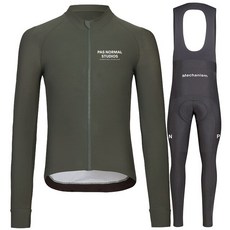 파노말 스튜디오 PNS 사이클링 의류 Maillot Ciclismo Hombre 프로 팀 2023 봄 가을 얇은 긴 소매 저지 세트 MTB 자전거