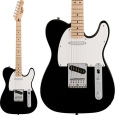 Squier by Fender SONIC TELECASTER Maple Fingerboard White Pickguard Black 텔레캐스터