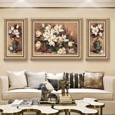 목련보석십자수