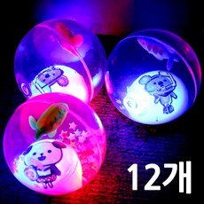 도로시 물고기 불빛워터볼 12개 (LED 탱탱볼 불빛공 라이트볼 바운스볼 탱탱공 얌체공)
