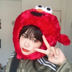 쿠키몬스터모자