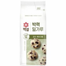 백설 박력 밀가루 빵 국수 튀김 전 제과제빵 한식 중식 일식 필수 식재료 1kg, 23개