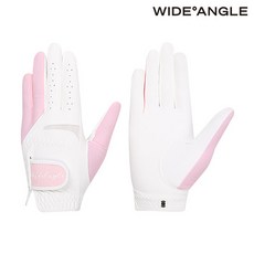*본사직영* [와이드앵글] 여성 컬러 포인트 양손 합피 골프장갑 WWP22V03P1