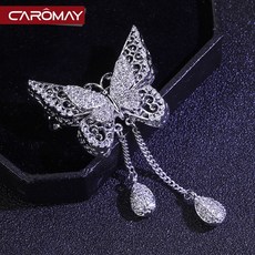 CAROMAY 오피스룩 여성정장에 잘어울리는 나비브로치