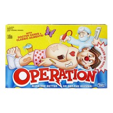 하스브로 클래식 오퍼레이션 수술 보드게임 / Hasbro Classic Family Favorite Operation Board Game