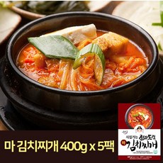 [시집가는농산] 전라도식 마 김치찌개 400g x 5팩