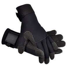 스킨스쿠버글러브 KEVLAR3mm잠수 장갑 미끄럼방지 내마모 보온 .찔림방지 잠수, T02-블랙색 M사이즈 3mm