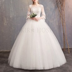 kirahosi 결혼식 신부 이브닝 셀프웨딩드레스 슬림핏 80호 DSlseqvn