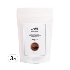 청년농원 저온숙성 프리미엄 감잎차 삼각티백 1g 50개입 3개