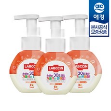 랩신 V3 컬러체인징 포밍 핸드워시 복숭아향, 3개, 250ml