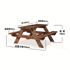 야외원두막테이블