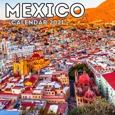 (영문도서) Mexico Calendar 2021: 16-Month Calendar Cute Gift Idea For Mexico Lovers Men & Women Paperback, Independently Published, English, 9798501026605