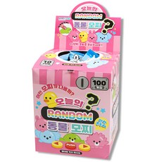 500 오늘의랜덤동물모찌_100개, 100개