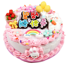  생일 축하해 케이크 오르골 꾸미기 세트 
