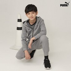 [PUMA] NEW 푸마키즈 주니어 액티브 트레이닝 2종세트 그레이