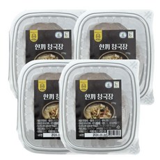 재래식 강원도 저염 청국장 270g, 4개