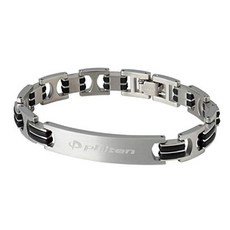 phiten Phiten Bracelet Hard Coat Titanium Breath Metax Wide L, 1개